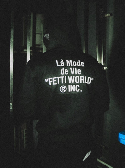 Fetti World Hoodie - Onyx