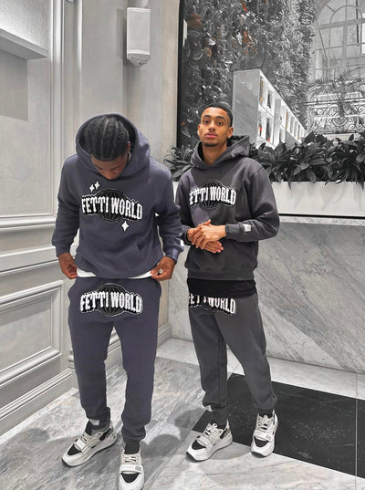 Fetti World Sweatpants - Gunmetal