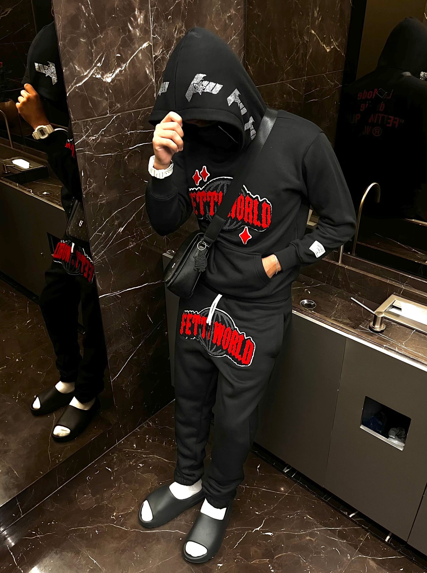 Fetti World Hoodie - Bred