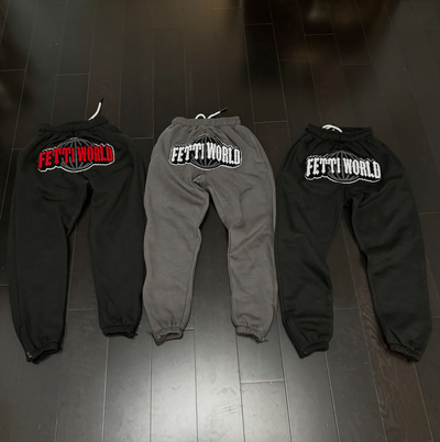 Fetti World Sweatpants - Onyx