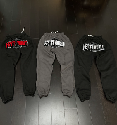 Fetti World Sweatpants - Gunmetal
