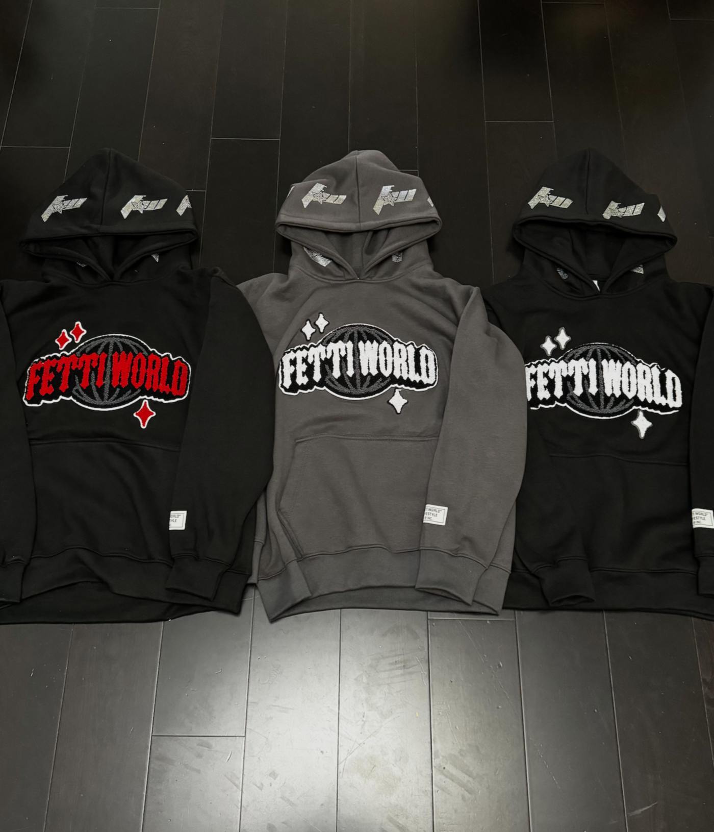 Fetti World Hoodie - Onyx