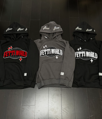 Fetti World Hoodie - Onyx