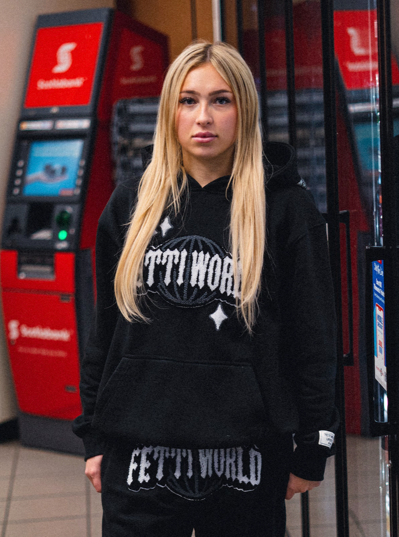 Fetti World Hoodie - Onyx