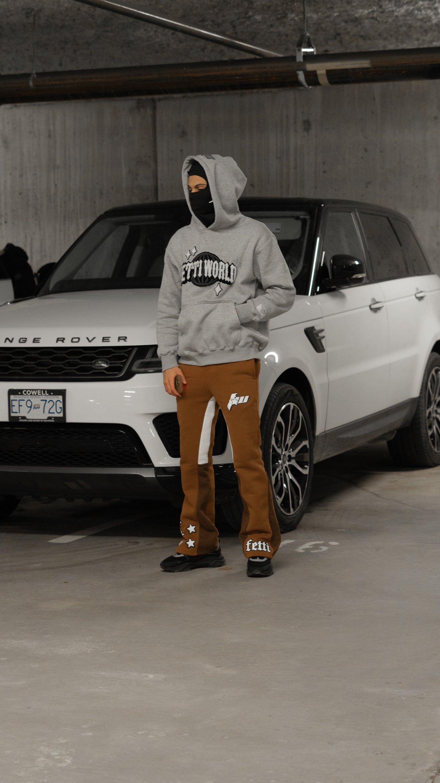 V2 FLARE SWEATPANTS- MOCHA