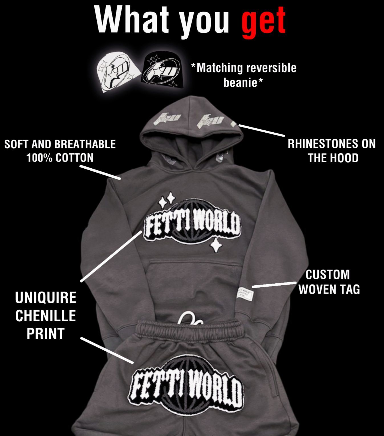 V2 Tracksuit - Gunmetal